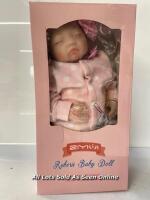 *22" REBORN DOLLS GIRL SOFT SILICONE VINYL REAL LIFE DOLL / APPEARS NEW [2996]