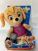 *PAW PATROL SNUGGLE UP SKYE PLUSH WITH TORCH AND SOUNDS [2996]