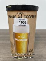 *COOPERS PILSNER 86 DAY LAGER - 40 PINT HOME BREW BEER KIT