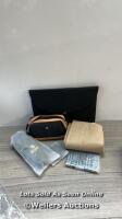 *EMIRATES FIRST CLASS HYDRA ACTIVE M FEMALE/ UNISEX PJS, BAG, AMENITY KIT & MORE