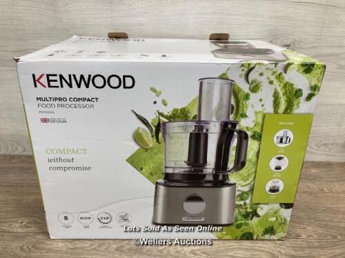 *KENWOOD MULTI PRO FOOD PROCESSOR / POWERS UP / MISSING PARTS