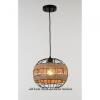*LONGSHORE TIDES RETRO MODERN VINTAGE 3 HEAD CEILING PENDANT LIGHT INDUSTRIAL HEMP CHANDELIER / APPEARS TO BE NEW - OPEN BOX / ALL ITEMS HAVE STOCK IMAGES WITH ACTUALS AS THE 2ND IMAGE. COLLECTED AND BOOKED FOR HOMESTEAD FARM. [2994] - 3