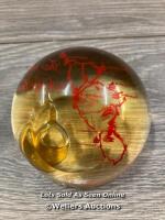 *RARE VINTAGE THE MALT WHISKY TRAIL PAPERWEIGHT