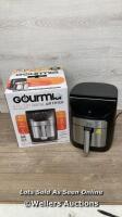 *GOURMIA 6.7L DIGITIAL AIR FRYER / MINIMAL SIGNS OF USE / POWERS UP / TOUCH SCREEN FAULT / A15