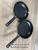 *KITCHEN AID 2PC FRYING PAN SET / MINIMAL SIGNS OF USE / A42