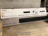 *SONY HTX8500.CEK 2.1CH SOUNDBAR / POWERS UP, CONNECTS TO BT, MINIMAL SIGNS OF USE