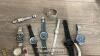 *A LOT OF WRIST WATCHES WITH BRACELETS / C12 - 3