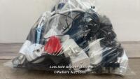 *BAG OF ASSORTED ADAPTERS AND CHARGERS