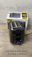*ZANUSSI 2 SLICE TOASTER / MINIMAL SIGNS OF USE / POWERS UP / NOT FULLY TESTED / E5