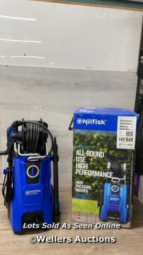 *NILFISK D140.4-9 XTRA PRESSURE WASHER / NO POWER, MINIMAL SIGNS OF USE