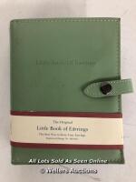 LITTLE BOOK OF EARRINGS -GREEN