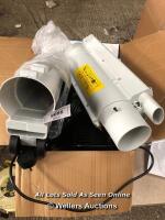 *MACALISTER 3 IN 1 200W LEAF BLOWER AND COLLECTOR/NO POWER/NO COLLECTION BAG / UNTESTED CUSTOMER RETURNS / ITEM LOCATED AT HOMESTEAD FARM - COLLECTED AND BOOK FROM HOMESTEAD FARM