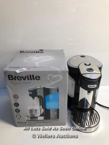 *BREVILLE VKJ318 HOT CUP WITH VARIABLE DISPENSER / POWERS UP - NOT FULLY TESTED FOR FUNCTIONALITY [3001]