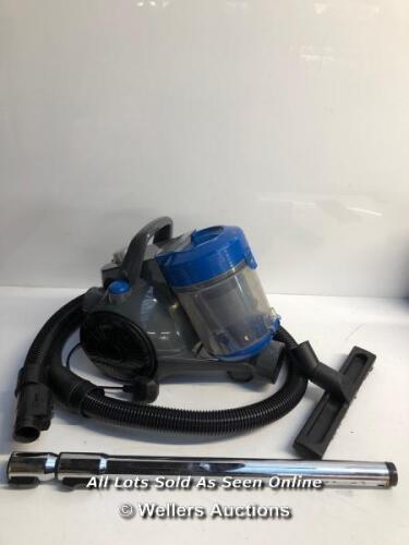 *POWERFUL BAGGED VACUUM CLEANER, FOR HARDFLOOR&CARPET, HEPA FILTER, COMPACT AND LIGHTWEIGHT VACUUM, 700W, 1.5L / VERY USED CONDITION / HAS SUCTION / POWERS UP - NOT FULLY TESTED FOR FUNCTIONALITY [3001]