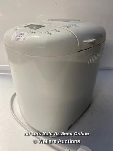 *15-MODE BREAD MAKER, 700-900G, 550W / POWERS UP - NOT FULLY TESTED FOR FUNCTIONALITY [3001]