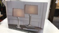 *KATE CRYSTAL LAMP SET / APPEARS IN GOOD BOXED CONDITION [3007]