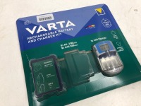 *VARTA RECHARGEABLE KIT / APPEARS NEW, MISSING BATTERIES [3007]