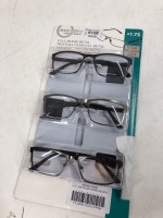 *FOSTER GRANT METAL MIX +1.75 READY READER GLASSES [3007]