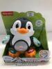 *FISHER-PRICE LINKIMALS COOL BEATS PENGUIN / APPEARS TO BE FUNCTIONAL WITH ACCESSORIES / POWERS UP, NOT FULLY TESTED FOR FUNCTIONALITY [2990]
