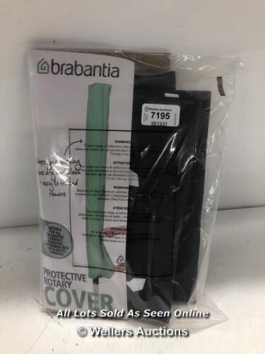 *BRABANTIA PROTECTIVE COVER FOR ROTARY DRYER WASHING LINES (SPECKLE) WEATHER-RESISTANT ZIP-UP SLEEVE FOR ALL BRABANTIA ROTARIES [3003]