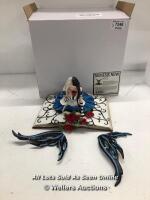 *NEMESIS NOW B3316J7 ALICE 19CM FIGURINE, RESIN, BLUE, ONE SIZE / NEW BUT DAMAGED WINGS [3003]