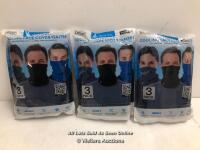 *3X PACKS OF 3 ARCTIC COOL FACE COVERS / GAITOERS