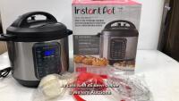 *INSTANT POT GOURMET / APPEARS NEW, OPEN BOX / CUSTOMER CHANGE OF MIND RETURN [3007]
