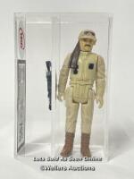 Star Wars vintage Rebel Commander 3 3/4" figure, HK 1980, UKG graded 75% figure 70 paint 75