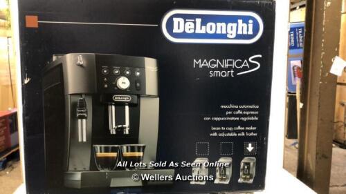 *DELONGHI MAGNIFICA S ECAM250.33.TB BEAN TO CUP COFFEE MAKER / APPEARS NEW OPEN BOX / SEE IMAGES / IN "AS NEW CONDITION" [2989]