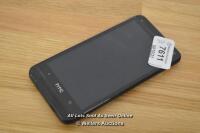 *HTC ONE M7 / PN07100 / UK BLACKLISTED / IMEI: 359405058324540 / POWERS UP NOT FULLY TESTED FOR ALL FUNCTIONS [87-04/10]