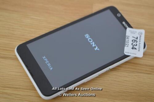 *SONY XPERIA E4 / E2105 / UK BLACKLISTED / IMEI: 358137062048176 / POWERS UP NOT FULLY TESTED FOR ALL FUNCTIONS [79-04/10]