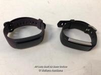 *2X FITNESS TRACKER WATCHES / FULL TO THE TOP OF THE LOT NUMBER