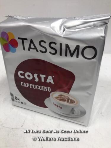 *TASSIMO CAPPUCCINO COFFEE CAPSULES [3020]