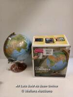 *ASTRA WORLD GLOBES - 30CM / APPEARS TO BE NEW - OPENED BOX [2971]