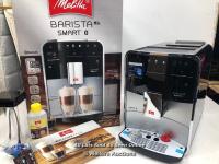 *MELITTA BARISTA T SMART SILVER COFFEE MACHINE F83/0-101 / POWERS UP - MINIMAL SIGNS OF USE [3026]