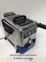 *TEFAL OLEOCLEAN PRO FR804040 HOUSING DEEP FRYER / NEW AND UN-USED/NO BOX/POWERS UP [0]