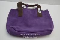 NEW WITHOUT TAG TORBA PURPLE HAND BAG
