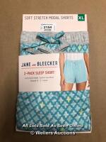 *LADIES NEW JANE AND BLEEKER STRETCH MODEL SHORTS - XL