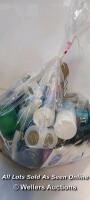 *BAG OF PART USED COSMETICS [112-07/02]
