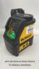 *DEWALT DW088CG LASER LEVEL / USED / POWERS UP / APPEARS FUNCTIONAL