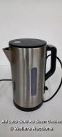1.7 LTR STAINLESS STEEL KETTLE POWERS UP USED