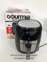*GOURMIA 5.7L DIGITAL AIR FRYER WITH 12 ONE TOUCH COOKING FUNCTIONS / POWERS UP ERROR CODE